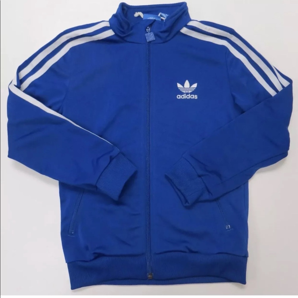 Adidas youth XS royal blue jacket